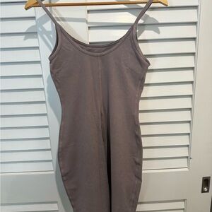 Lululemon Athletica Gray marbled cami dress